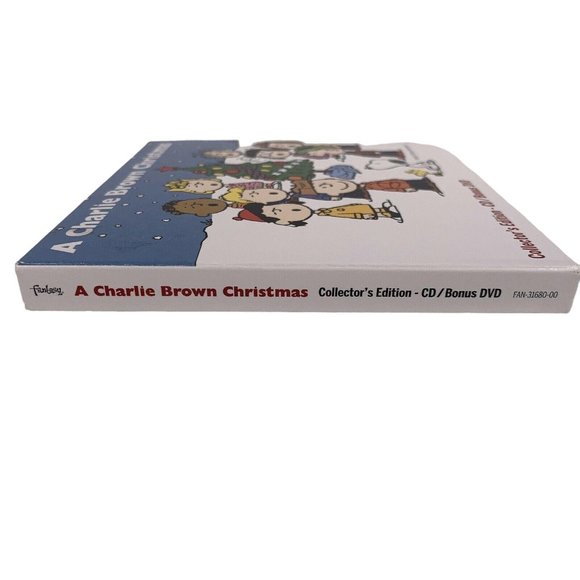 Peanuts A Charlie Brown Christmas Collector's Edtn CD & Bonus DVD of TV Special - Picture 9 of 12